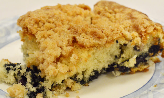 Recipe of the Week: Blueberry Buckle