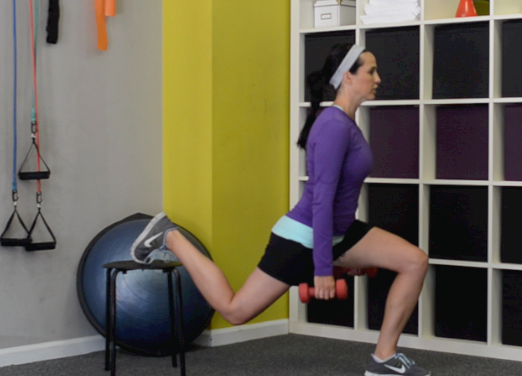 Weekly Exercise: a Balance Squat with Front Shoulder Raise