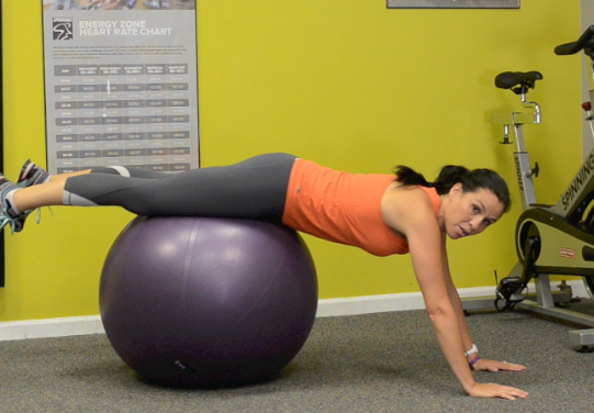 Weekly Exercise: Stability Ball Lat Exercise