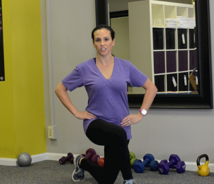 Weekly Exercise: Across-the-Body Lunge