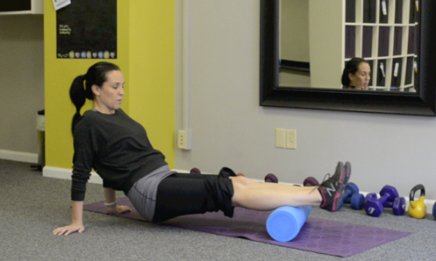 Weekly Exercise: Stretching the Calves with a Foam Roller