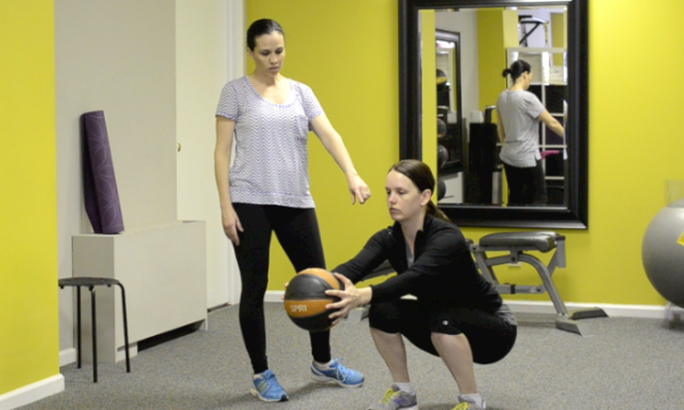 Weekly Exercise: Squats with a Medicine Ball