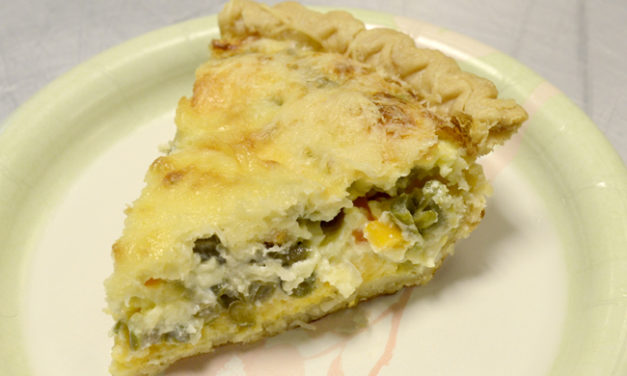 Recipe of the Week: Quiche with Vegetables