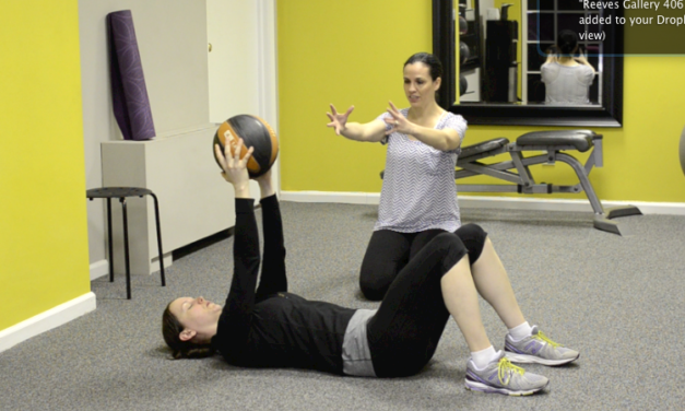 Weekly Exercise: Arm Exercises with a Medicine Ball