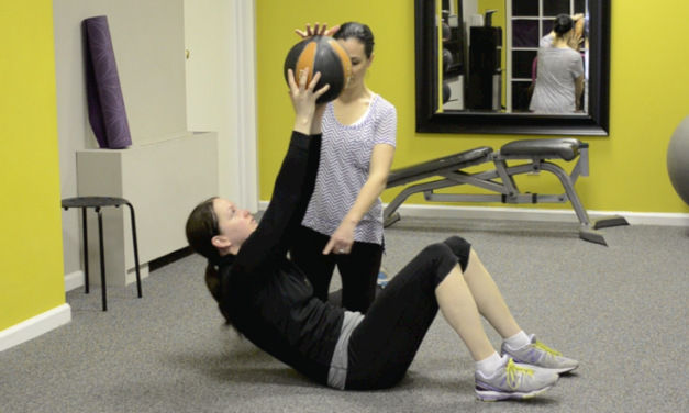 Weekly Exercise: Abdominal Exercises with a Medicine Ball