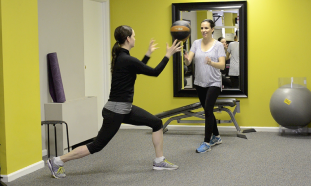 Weekly Exercise: Balance Exercise with a Medicine Ball