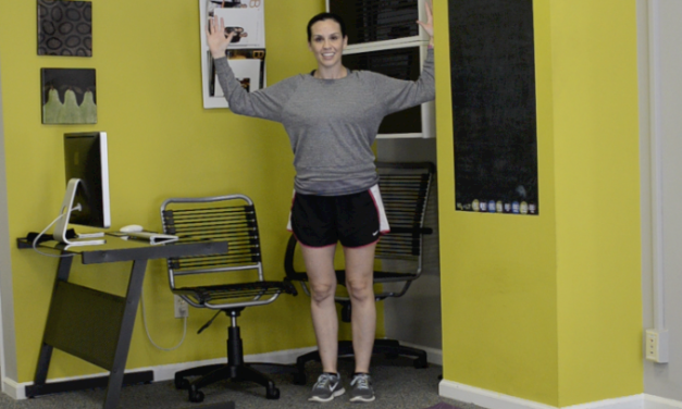 Weekly Exercise: Workday Stretching and Strengthening of the Chest and Trapezius