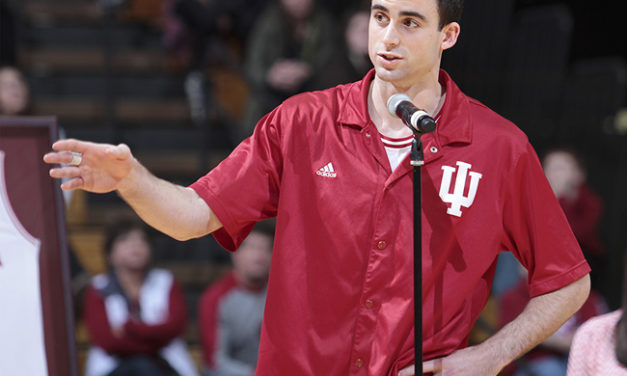 Sheehey Delivers a Sweet Goodbye on Senior Night at IU