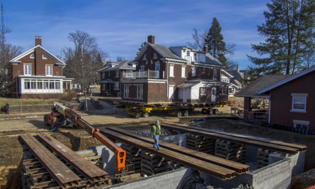 IU Begins Moving Houses in University Courts (Video)