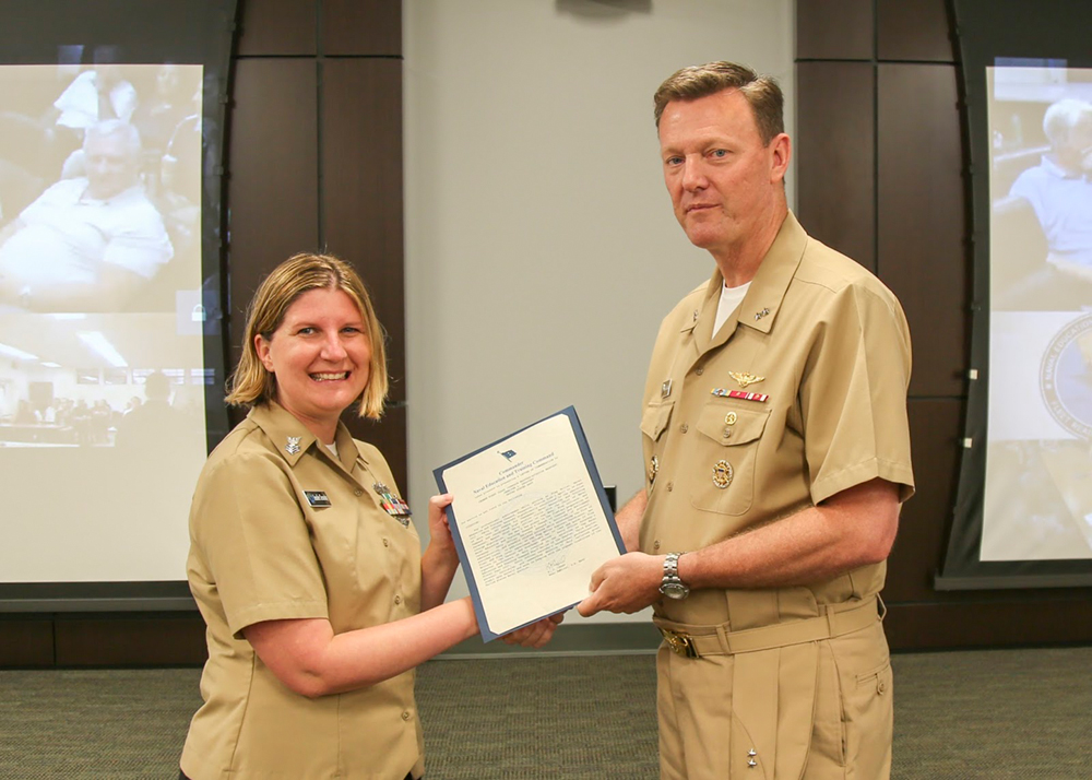 Bloomington Native Named Sailor of the Quarter in Pensacola, Florida