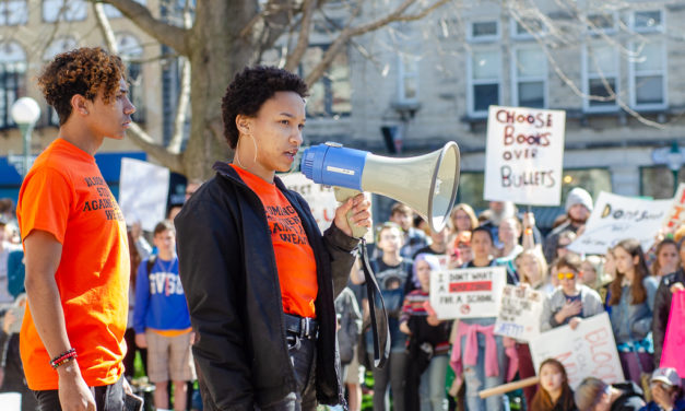 Bloomington Students Rally, March to Protest School Gun Violence (PHOTO GALLERY)