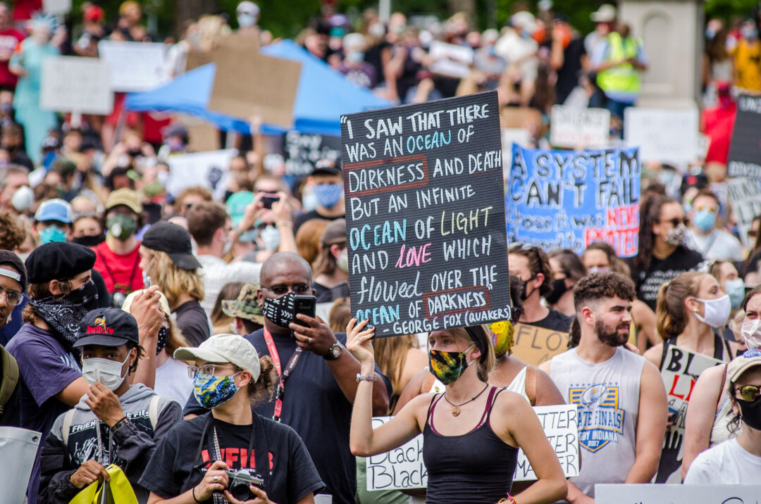 Bloomington’s ‘Enough’ Protest & March Draws Thousands Decrying Racial ...